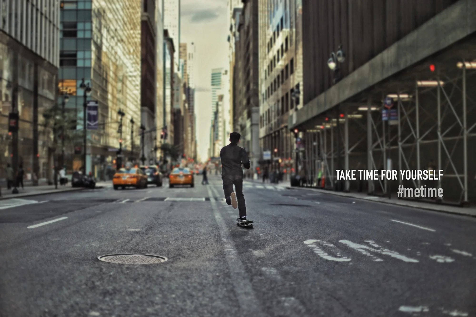 Lone Figure — New York